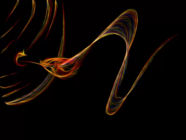 Fertilisation (painting sur l'écran d'un iPad).