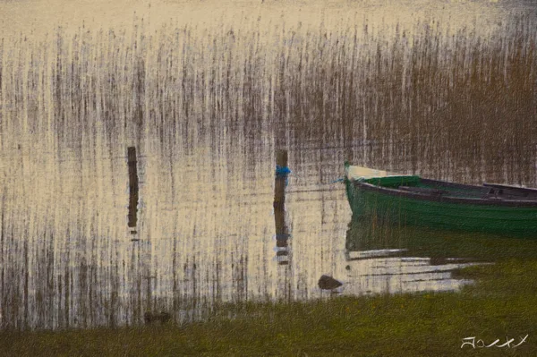 Tableau à partir d'une photo prise dans le Connemara.
